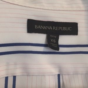 Banana Republic Strip Shirt blouse